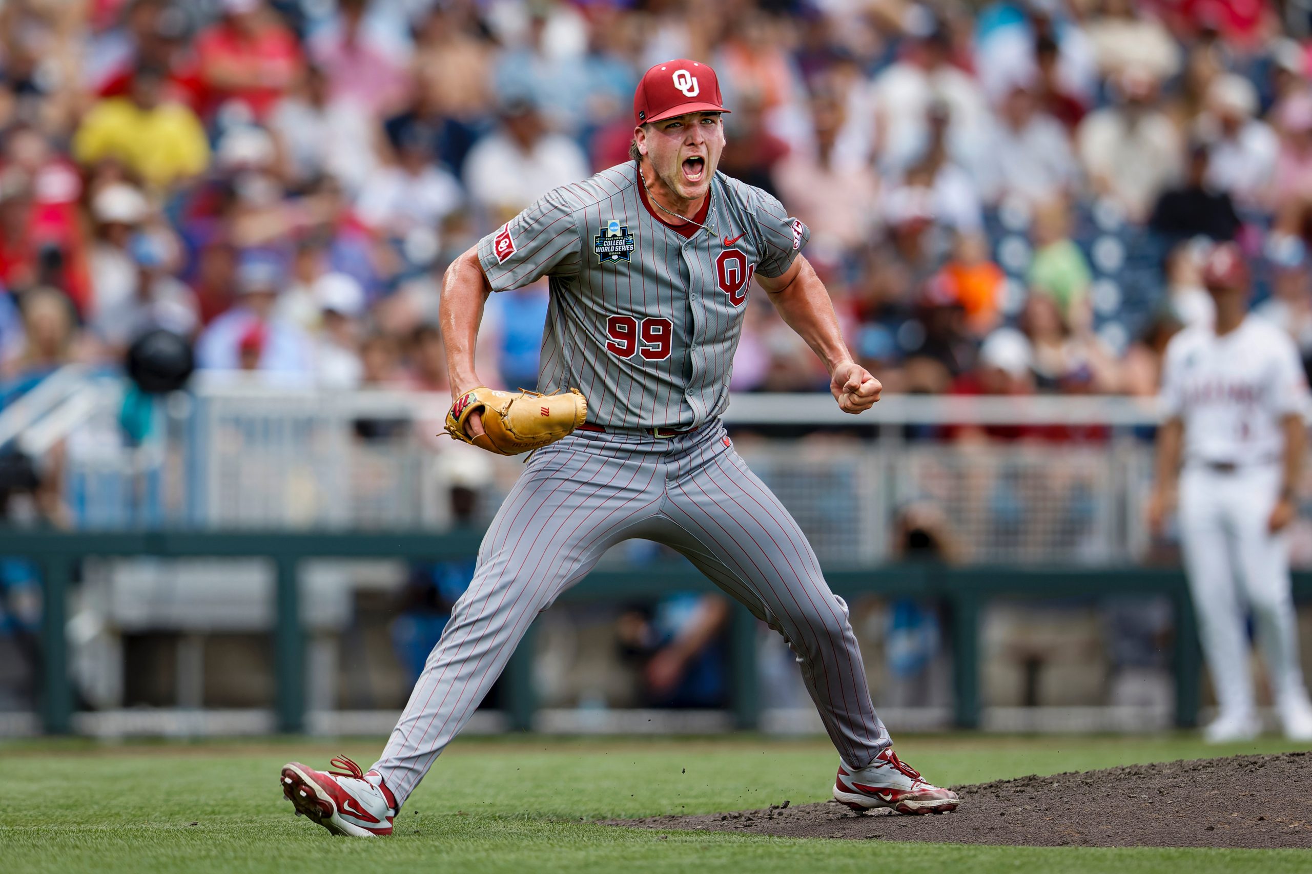 Oklahoma’s Cord Rager Breaks Out On College World Series Stage